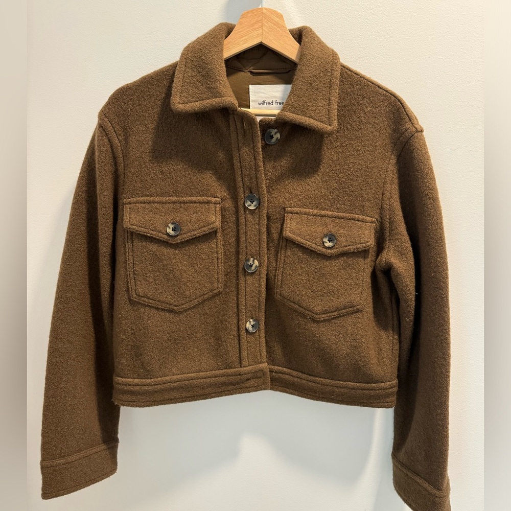 Aritzia Wilfred Free Autumn Shirt Jacket